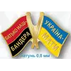 Значок "Батько наш Бандера - Україна Мати"