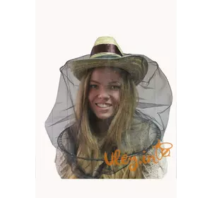 Шляпа-брыль пчеловода с лицевой сеткой