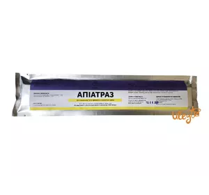 Апиатраз (амитраз 6,75 мг, аналог Вароадеза ) - 10 полосок. Украина